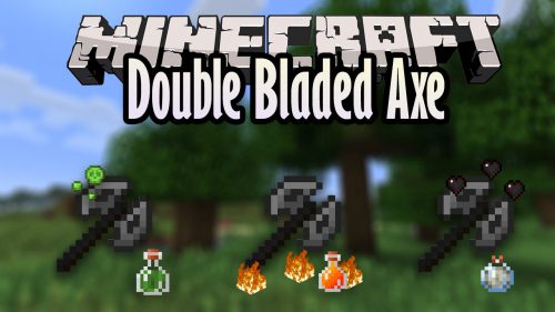 Double Bladed Axe Mod (1.16.5, 1.15.2) – Battle Axe Thumbnail