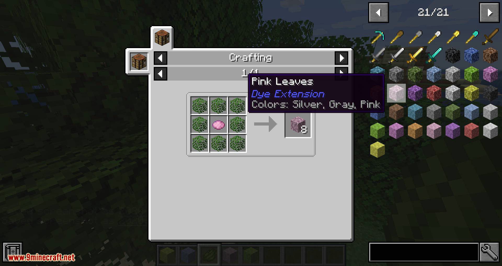 Dye Extension Mod (1.16.5, 1.15.2) - Too Many Dyed Items 7