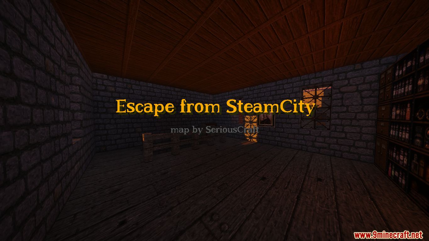 Escape from Steamcity Map 1.12.2 for Minecraft 3