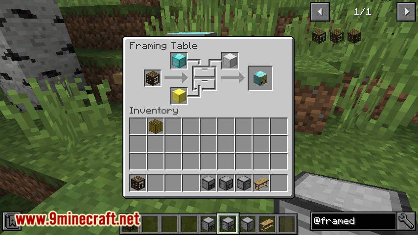 Framed Compacting Drawers Mod (1.20.2, 1.19.2) - Customizable Compact Drawers 9