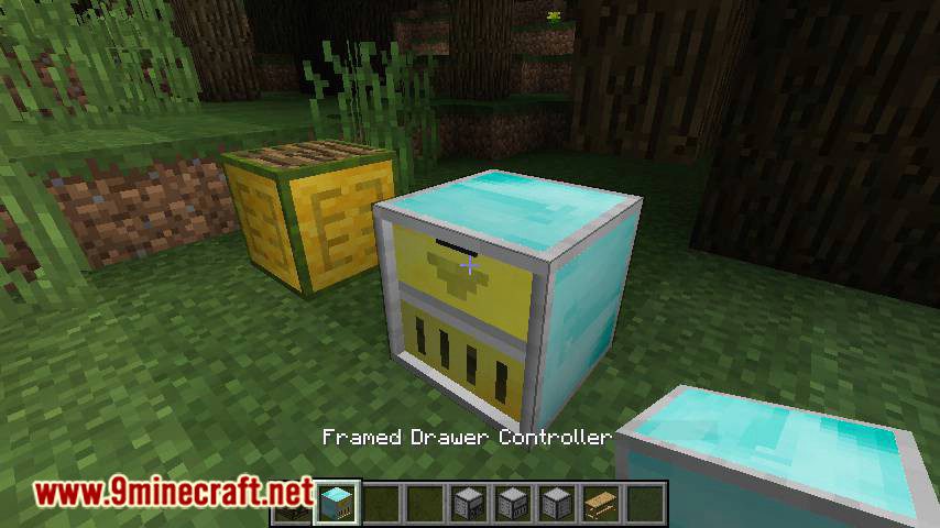 Framed Compacting Drawers Mod (1.20.2, 1.19.2) - Customizable Compact Drawers 10