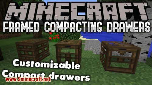 Framed Compacting Drawers Mod (1.20.2, 1.20.1) – Customizable Compact Drawers Thumbnail