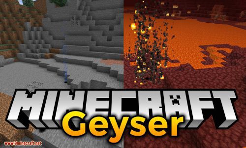 Geyser Mod (1.21, 1.20.1) – Generate Geysers Naturally Thumbnail