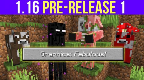 Minecraft 1.16 Pre-Release 1 (Fabulous Graphics Option) Thumbnail