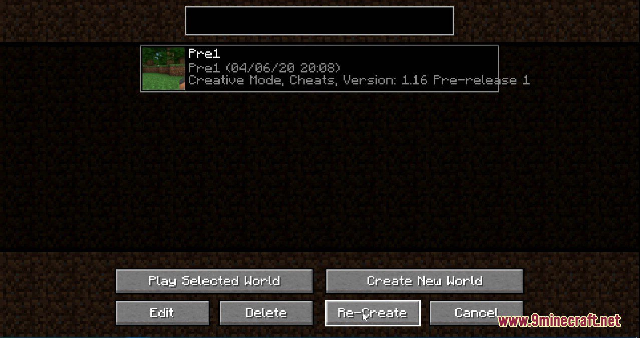 Minecraft 1.16 Pre-Release 1 (Fabulous Graphics Option) 2