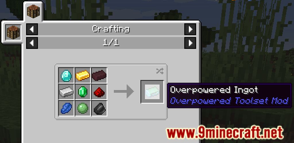 Overpowered Toolset Mod 1.15.2 (New Material, Toolset) 10