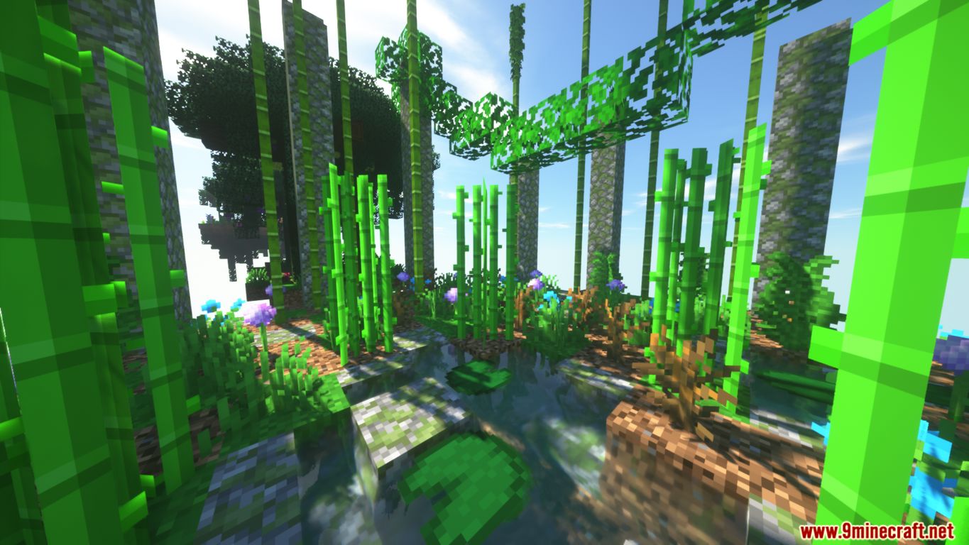 Parkour Jungle Bow 2 Map 1.16.3 for Minecraft 13