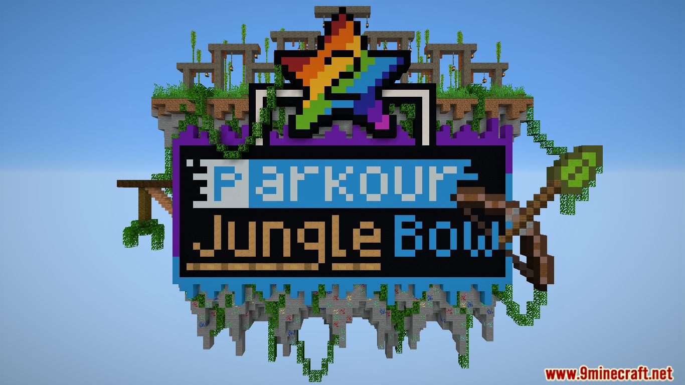 Parkour Jungle Bow 2 Map (1.20.4, 1.19.4) for Minecraft 1