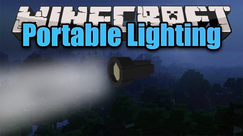 Portable Lighting Mod 1.12.2 (Flashlight) Thumbnail