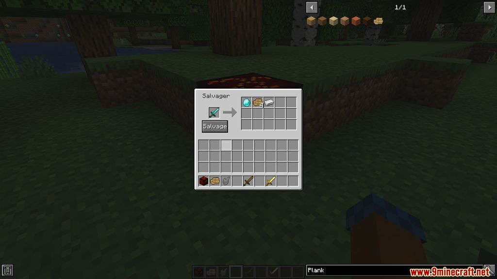 Salvage Mod 1.14.4 (Furnace for Item Salvaging) 6