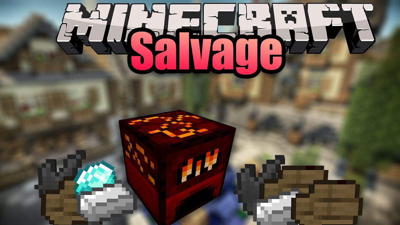 Salvage Mod 1.14.4 (Furnace for Item Salvaging) 1