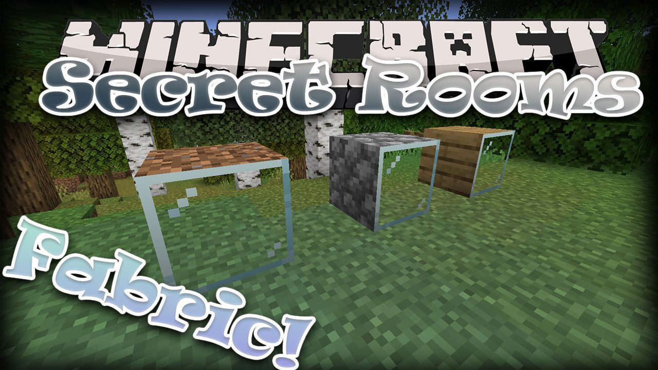 Secret Rooms Fabric Mod (1.19, 1.18.2) - Camouflaged Blocks, Fabric Version 1