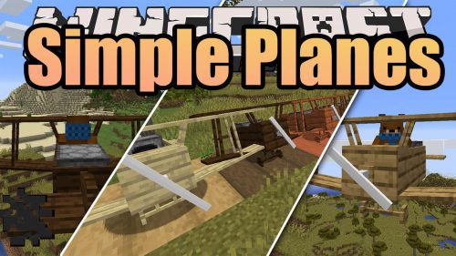 Simple Planes Mod (1.20.1, 1.19.2) – New Vehicles, Flying Thumbnail