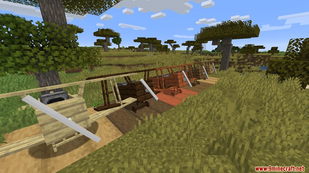Simple Planes Mod (1.19.3, 1.18.2) - New Vehicles, Flying 2