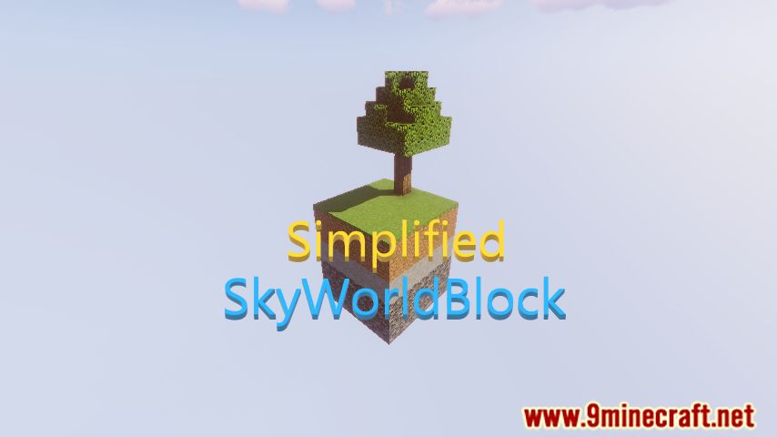 Simplified SkyWorldBlock Map 1.15.2 for Minecraft 1