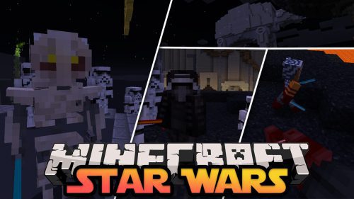 Gameslayersean’s Star Wars Mod 1.15.2 (Blasters, Lightsabers, Bosses) Thumbnail