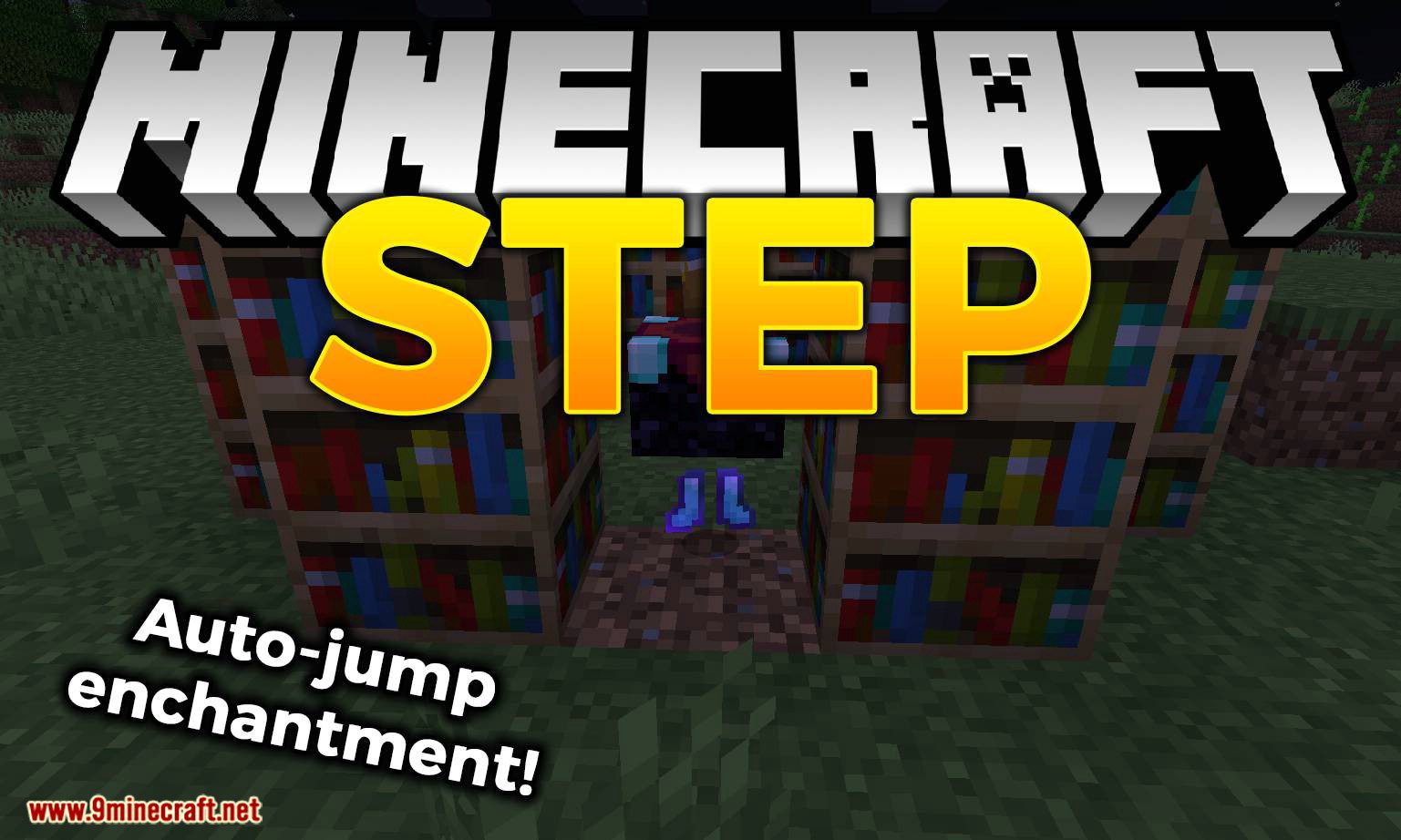 Step Mod (1.20.4, 1.19.4) - Auto-Jump Enchantment 1