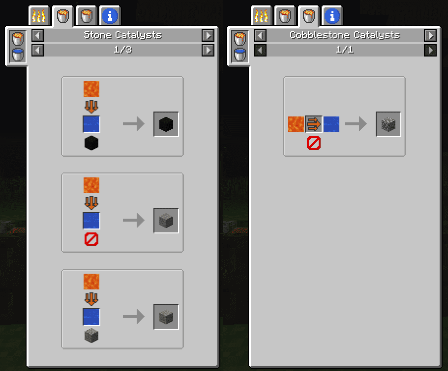 Stone Catalysts Mod 1.15.2, 1.14.4 (Create Other Type of Stones) 4