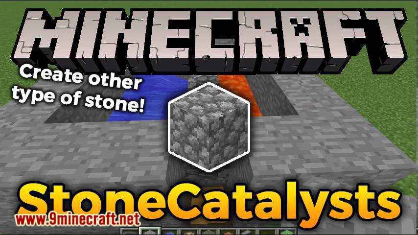 Stone Catalysts Mod 1.15.2, 1.14.4 (Create Other Type of Stones) 1