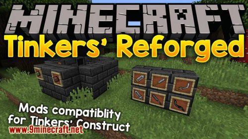 Tinkers’ Reforged Mod (1.20.6, 1.20.1) – Materials from Other Mods to Tinkers Construct Thumbnail