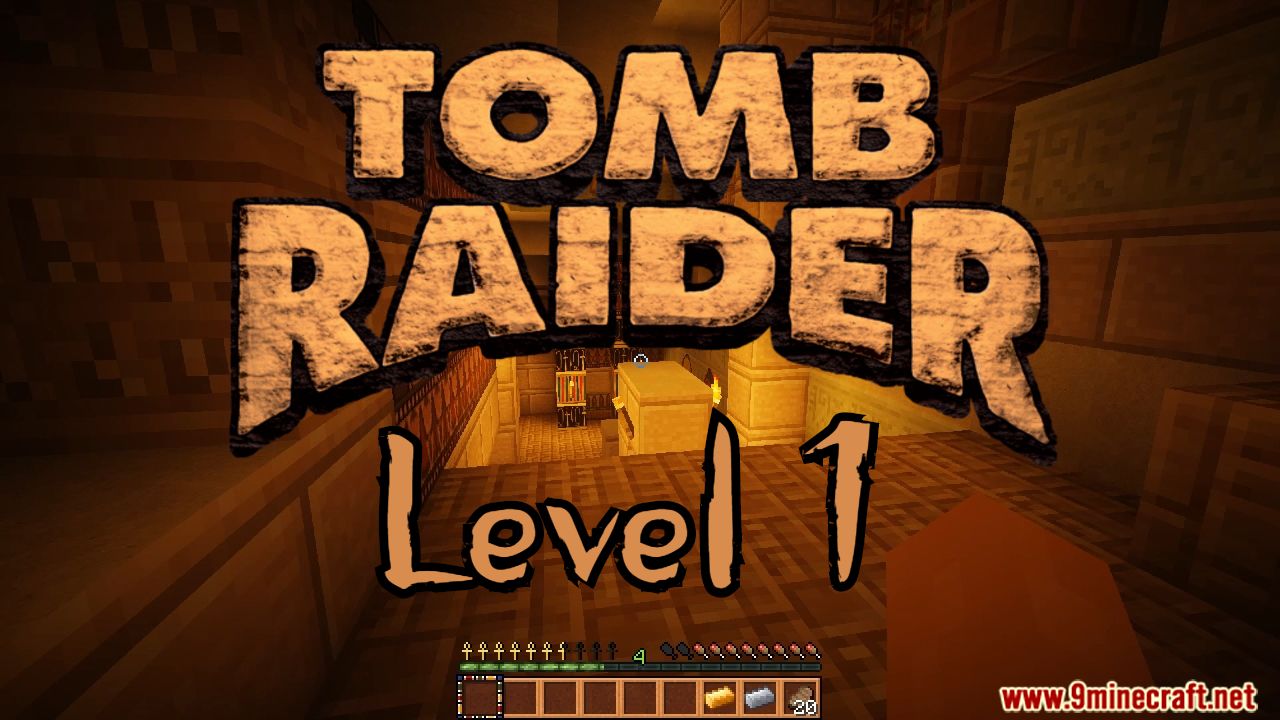 Tomb Raider The New Adventure - Level 1 Map 1.12.2 for Minecraft 1