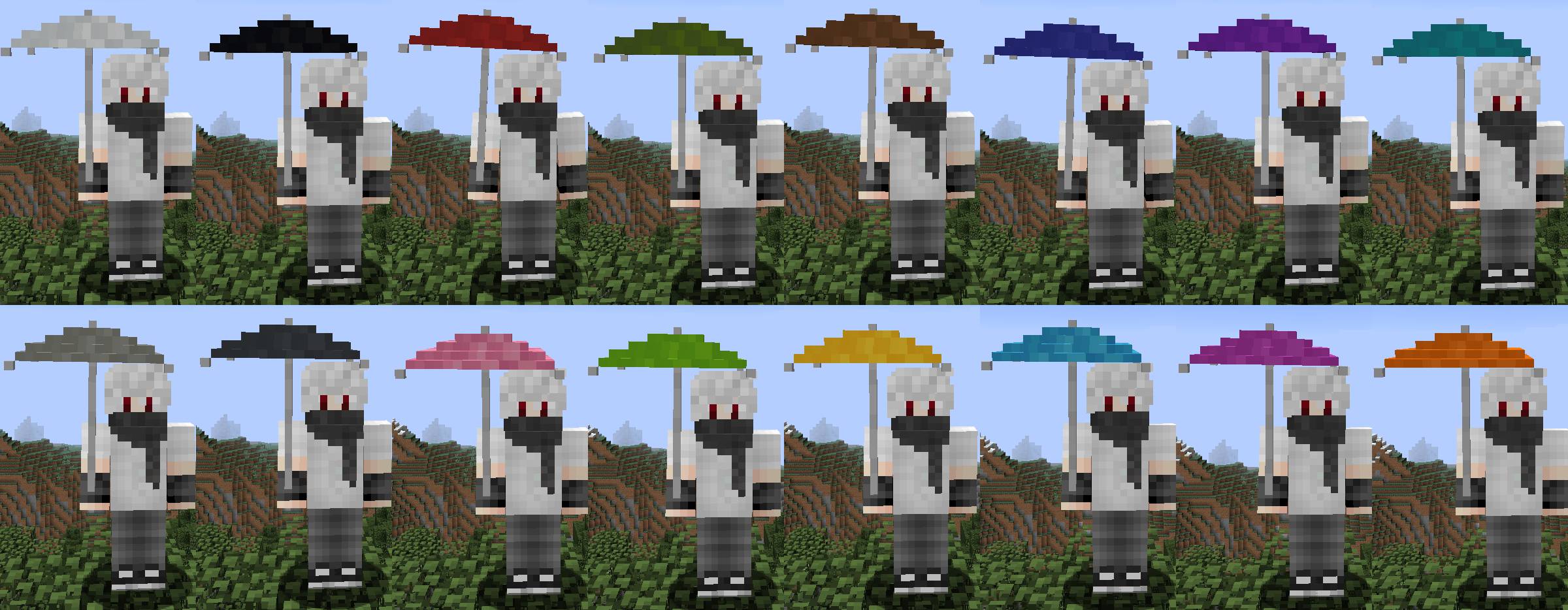 Vampires Need Umbrellas Mod (1.20.4, 1.19.4) - Protect Vampires from the Sun 2