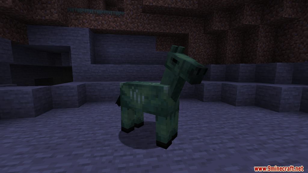 Zombie Horse Spawn Mod (1.20.4, 1.19.4) - Horses Spawn with Riders 4