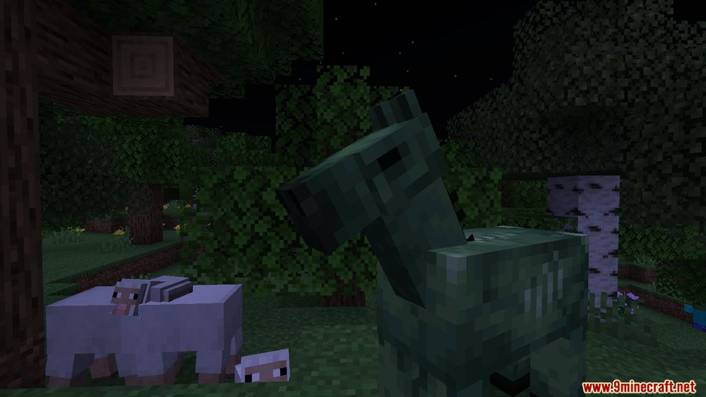 Zombie Horse Spawn Mod (1.20.4, 1.19.4) - Horses Spawn with Riders 5