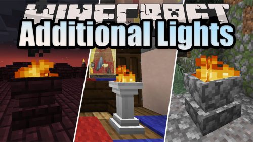 Additional Lights Mod (1.21, 1.20.1) – New Aesthetic Light Sources Thumbnail