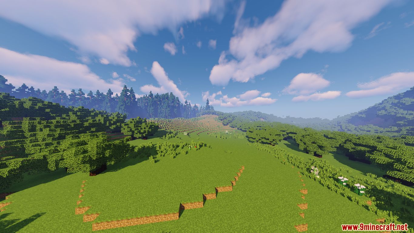 Beauty Valley Map 1.12.2 for Minecraft 7