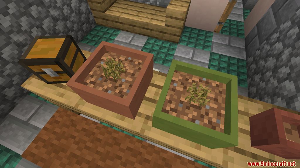 Botany Pots Mod (1.20.1, 1.19.4) - Growing In-house Flowers 3