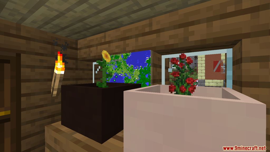 Botany Pots Mod (1.20.1, 1.19.4) - Growing In-house Flowers 5