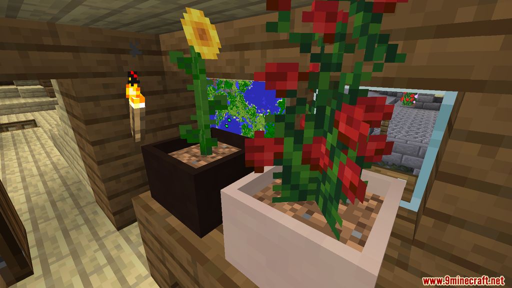 Botany Pots Mod (1.20.1, 1.19.4) - Growing In-house Flowers 6