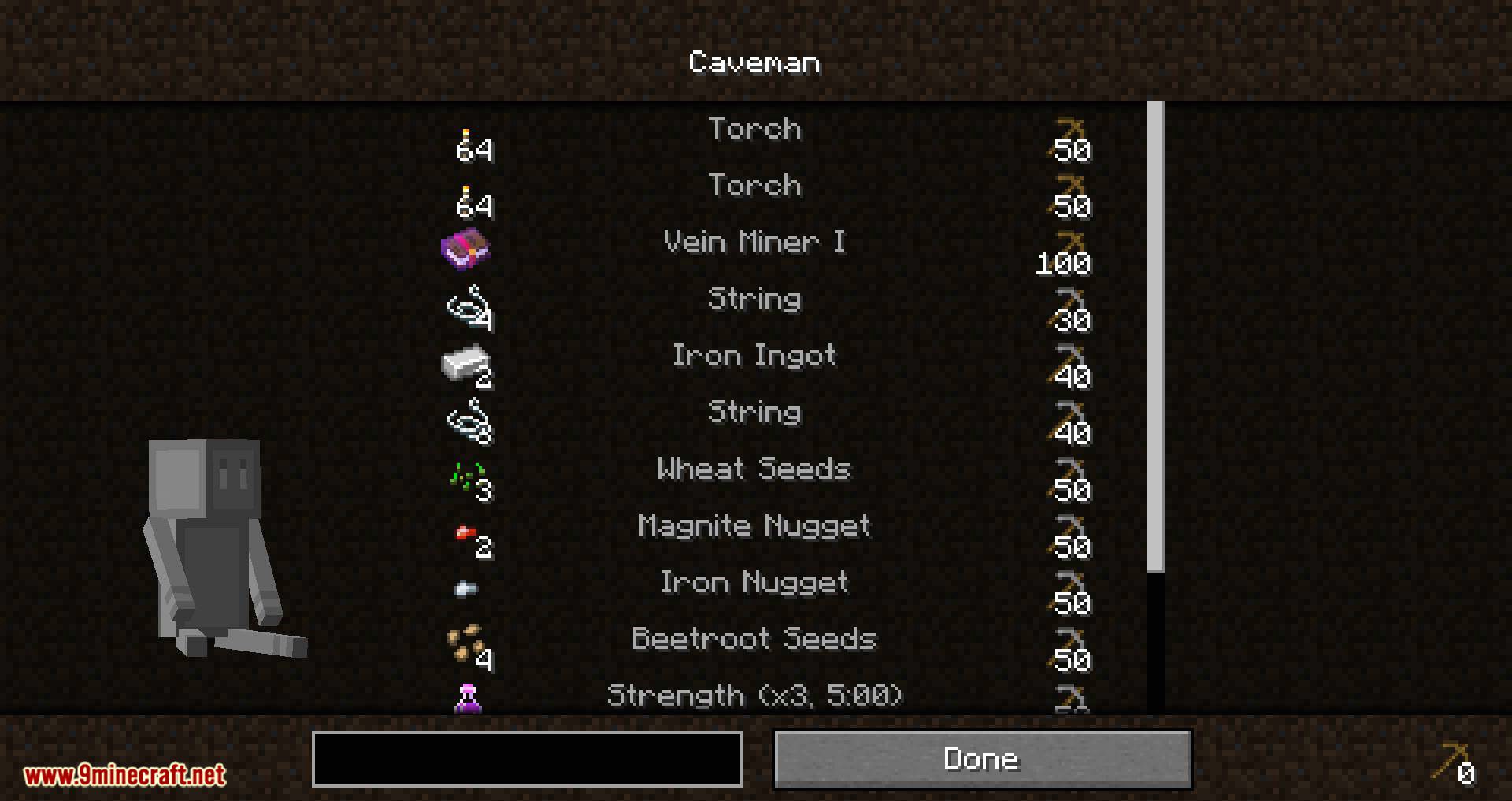 Cavern: Miner Mod 1.15.2 (Test Your Mining Skills) 9