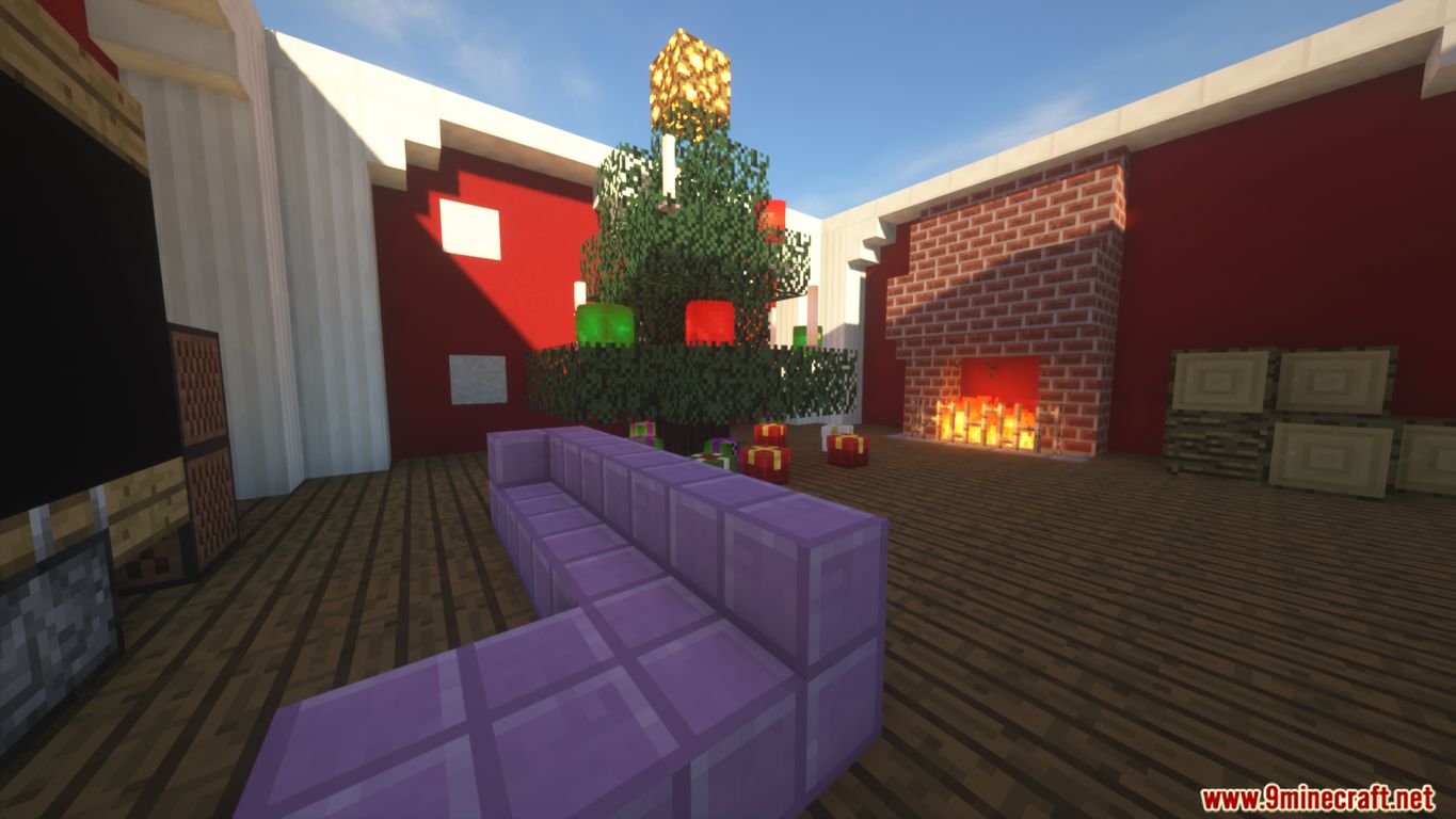 Christmas - Find The Button Map 1.12.2 for Minecraft 2