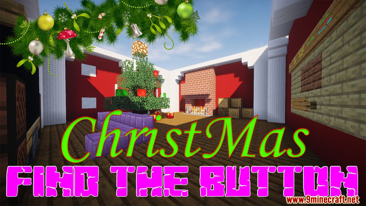 Christmas - Find The Button Map 1.12.2 for Minecraft 1