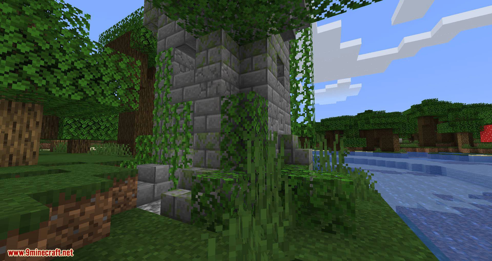 Dynamic World Mod 1.15.2 (Natural Structures) 12