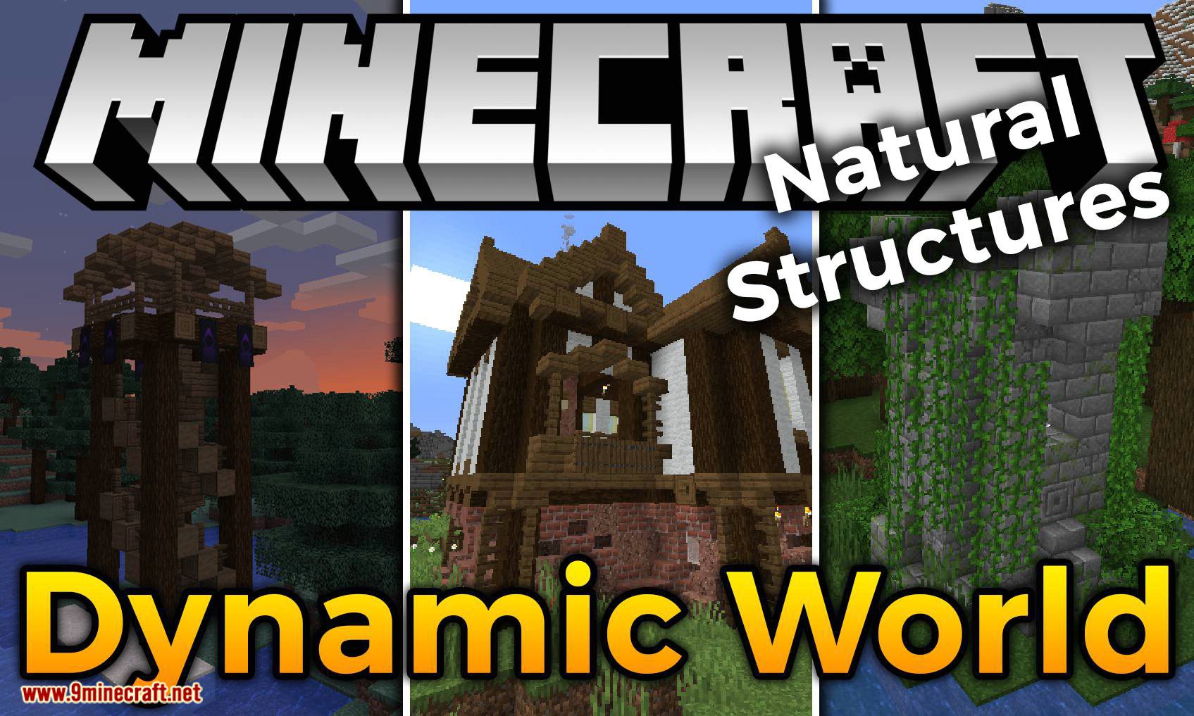 Dynamic World Mod 1.15.2 (Natural Structures) 1