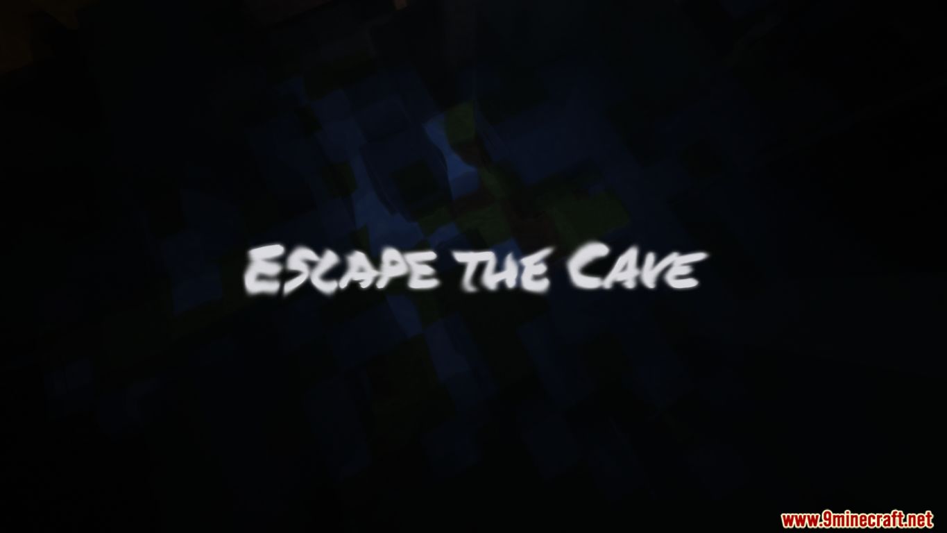 Escape the Cave! Map 1.14.4 for Minecraft 1