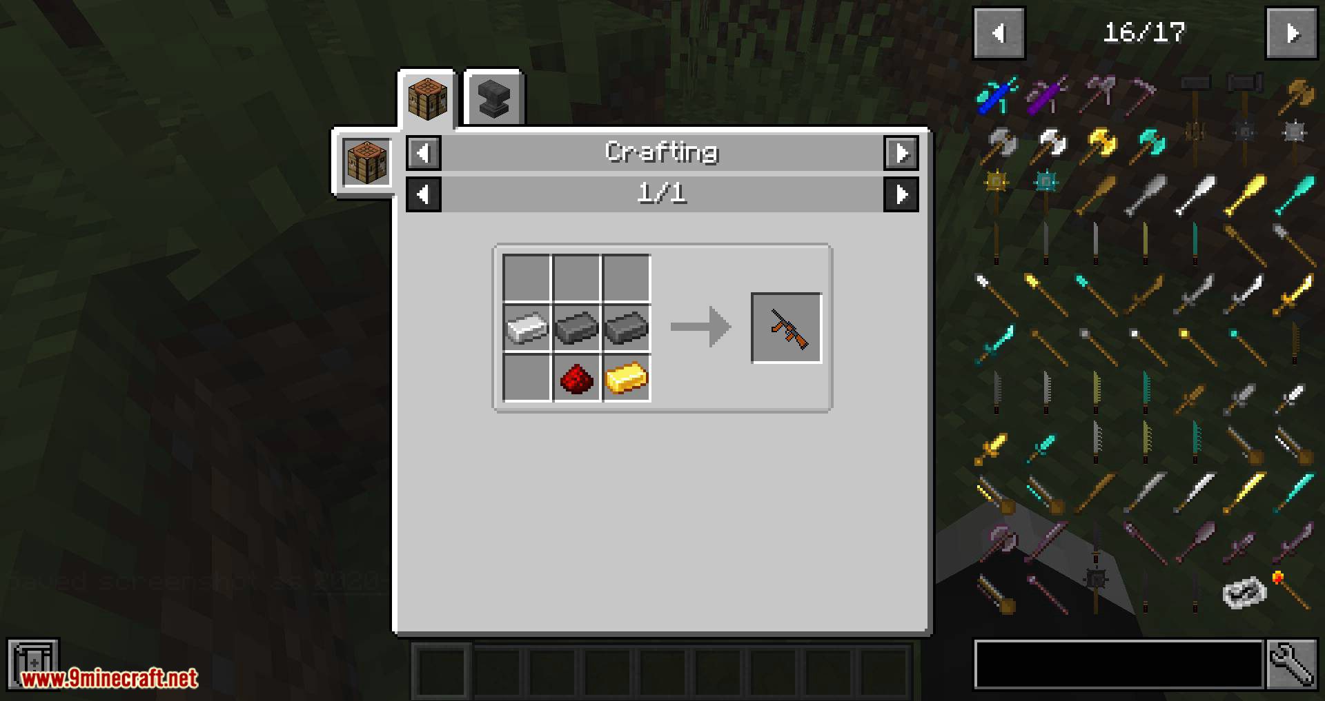 Extra Weapons Mod (1.18.2, 1.16.5) - Stone Age to Modern Age Weapons 16