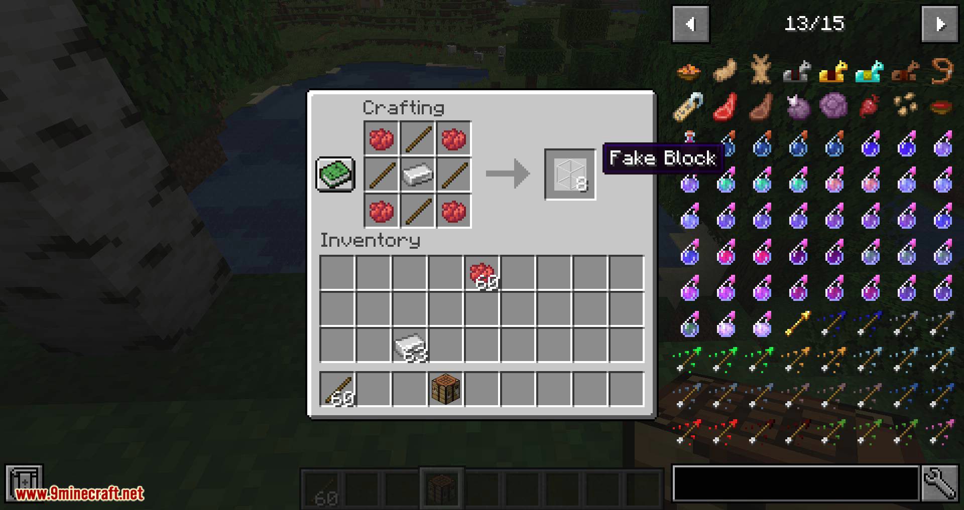 FakeBlocks Mod 1.16.5, 1.16.2 (Trap and Mystery Door) 4