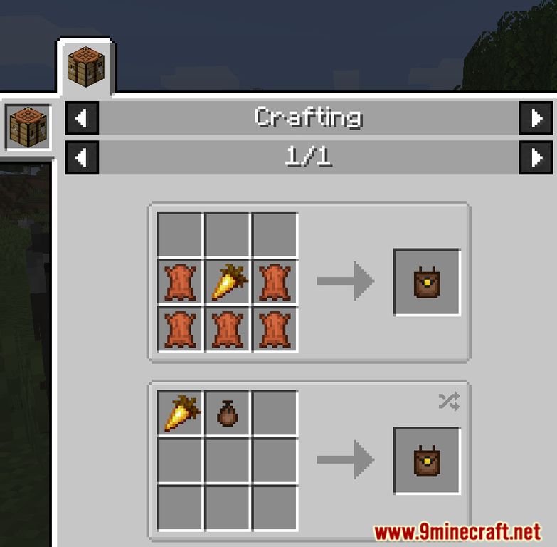 Food Pouches Mod 1.16.5, 1.16.1 (Food Bags) 11