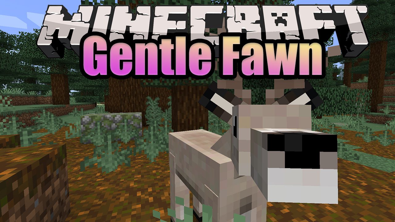 Gentle Fawn Mod 1.16.5, 1.15.2 (It's Literally Just Deer) 1