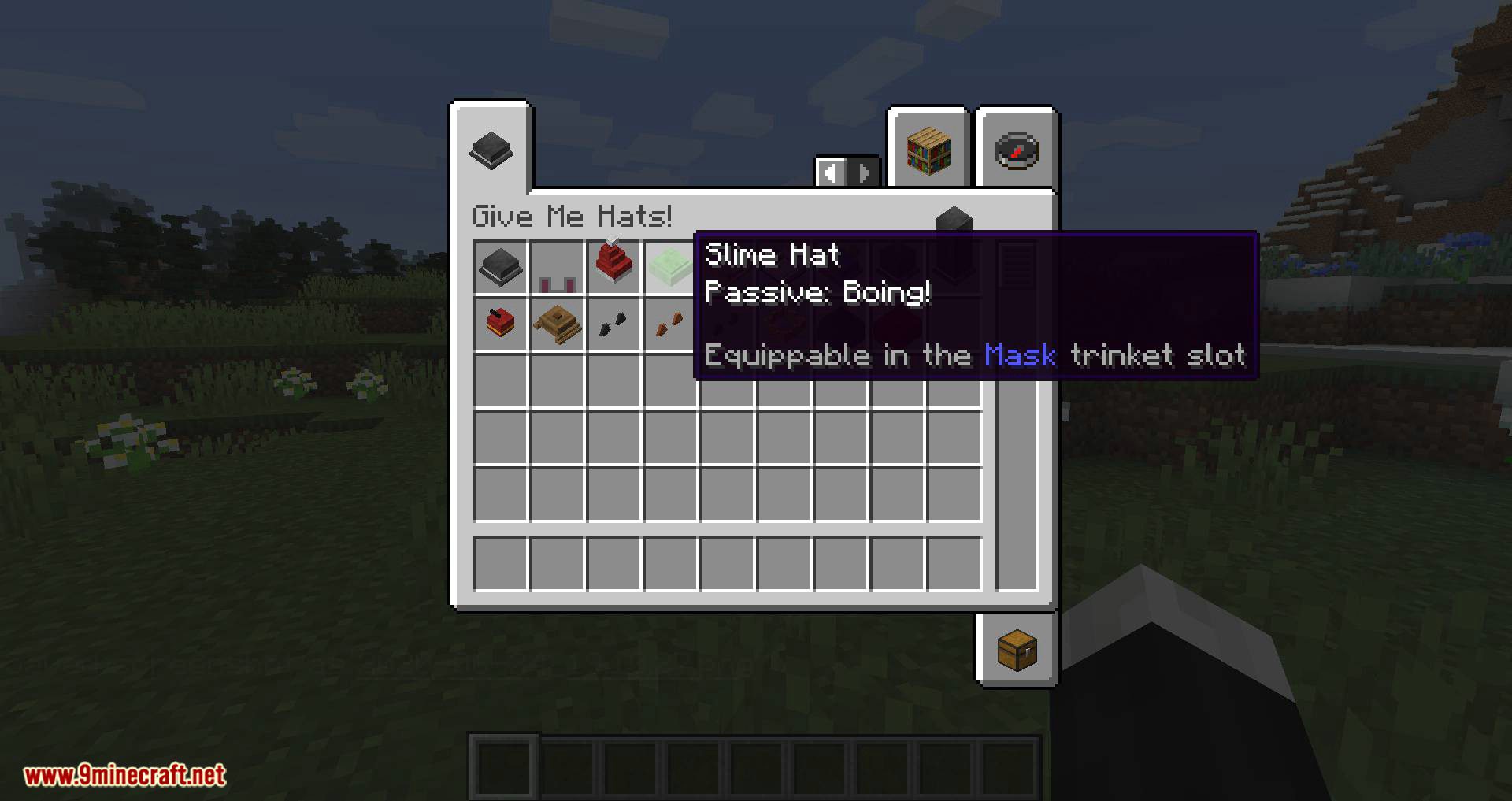 Give Me Hats Mod (1.20.4, 1.19.2) - Hats with Special Abilities 7