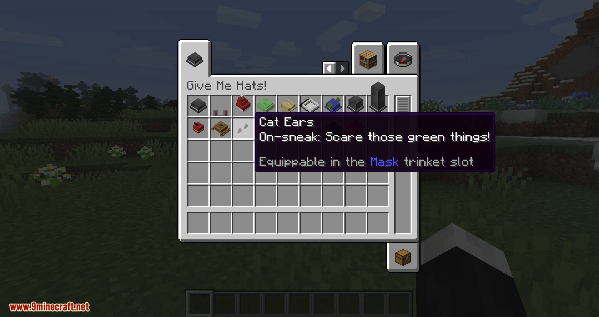 Give Me Hats Mod (1.20.4, 1.19.2) - Hats with Special Abilities 8