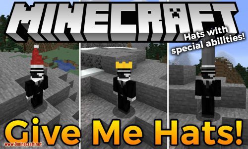 Give Me Hats Mod (1.20.6, 1.20.1) – Hats with Special Abilities Thumbnail