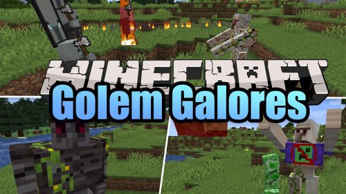 Golems Galore Mod (1.19, 1.18.2) – Special Guardians Thumbnail