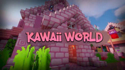 Kawaii World Resource Pack (1.20.4, 1.19.4) – Texture Pack Thumbnail