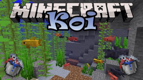 Koi Mod 1.16.1 (New Aquatic Animals) Thumbnail