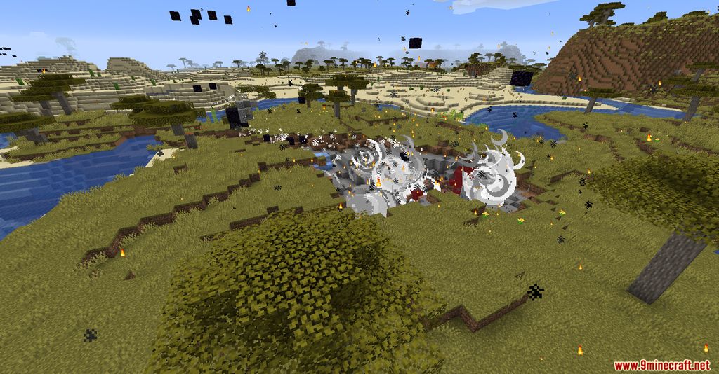 Meteor Shower Mod 1.15.2 (Destructive) 7